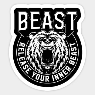 beast mode Sticker